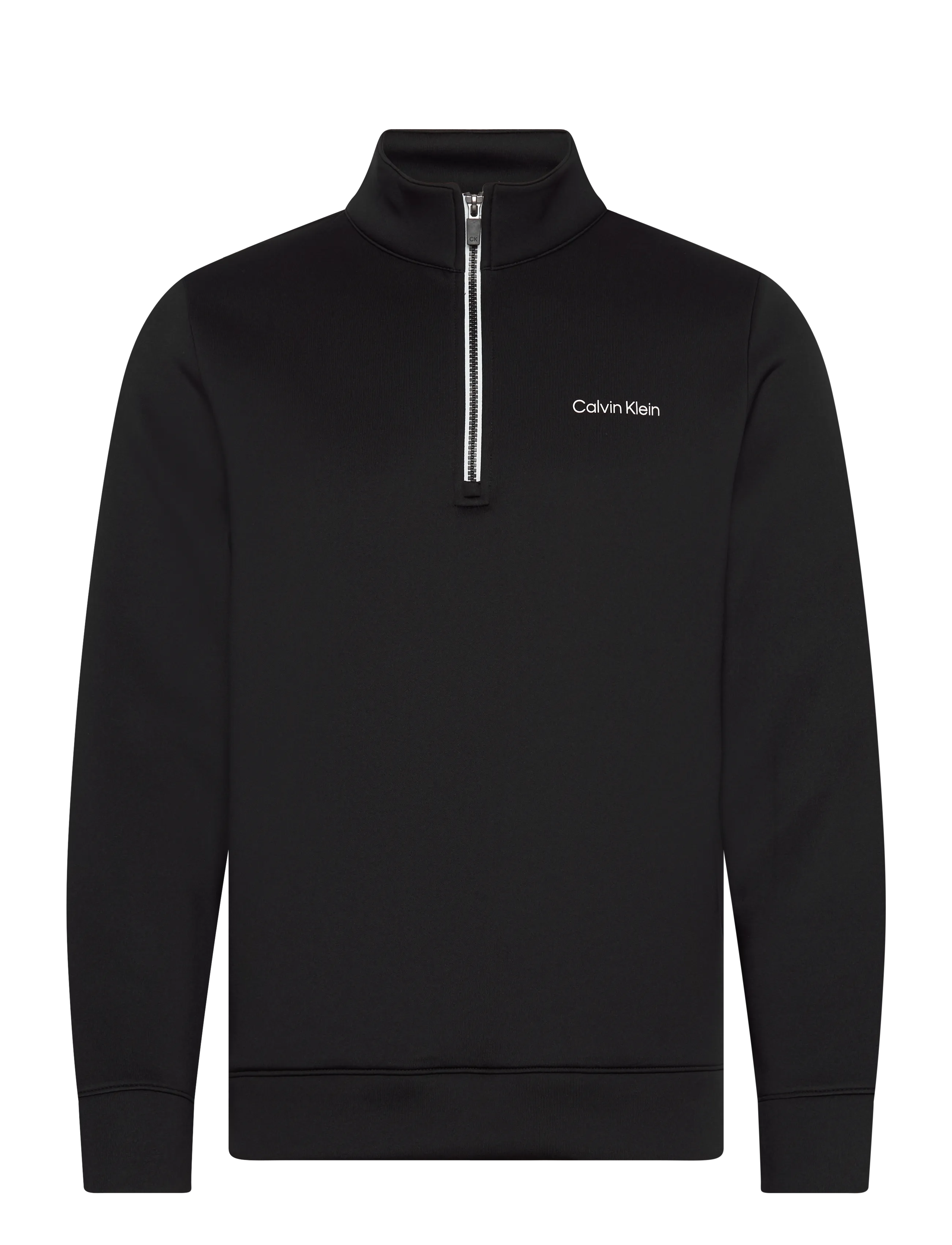 Calvin Klein Golf SCUBA 1/4 ZIP - Clothing - BLACK / black