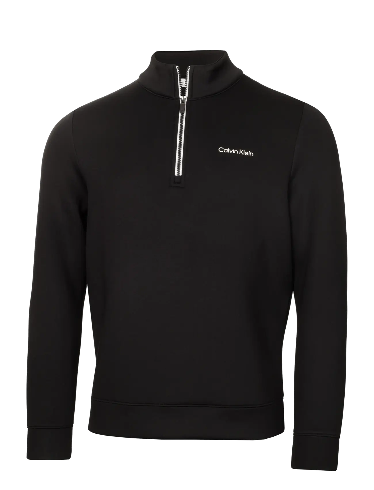 Calvin Klein Golf - SCUBA 1/4 ZIP - polary i odzież ocieplająca - black - 1