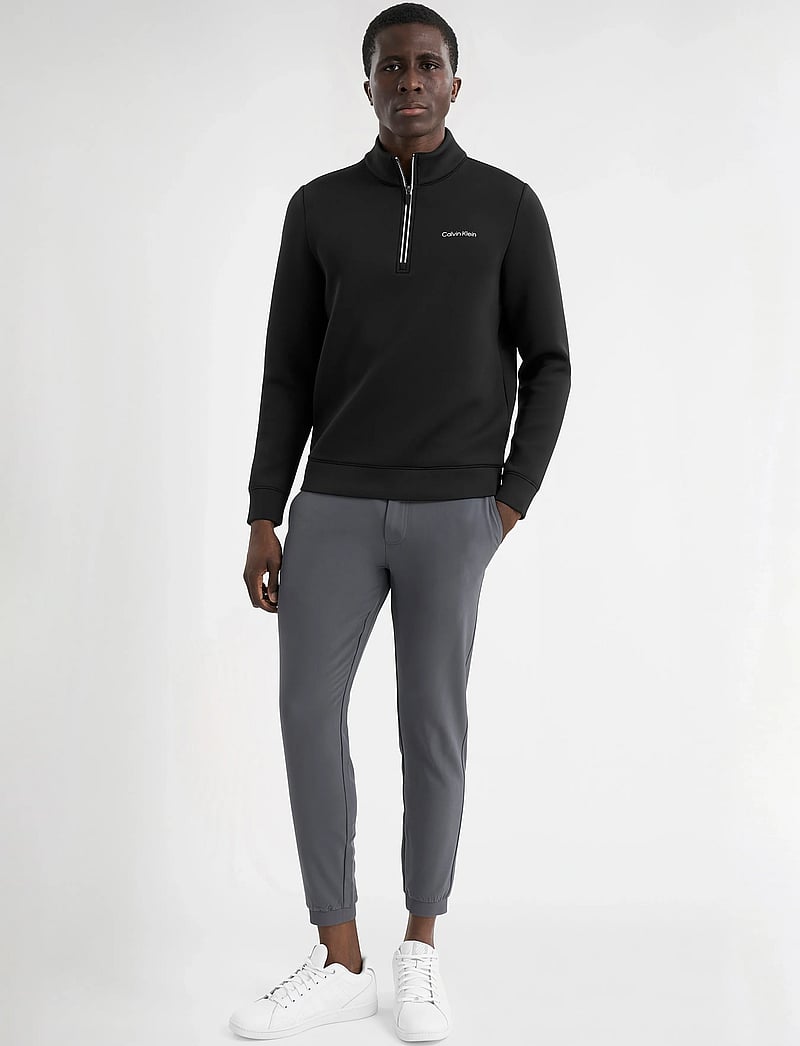 Calvin Klein Golf - SCUBA 1/4 ZIP - fleece & midlayer - black - 3