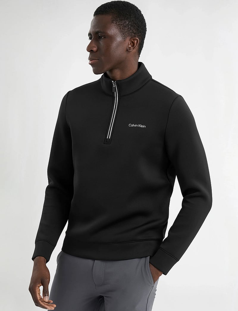 Calvin Klein Golf - SCUBA 1/4 ZIP - fleece & midlayer - black - 5