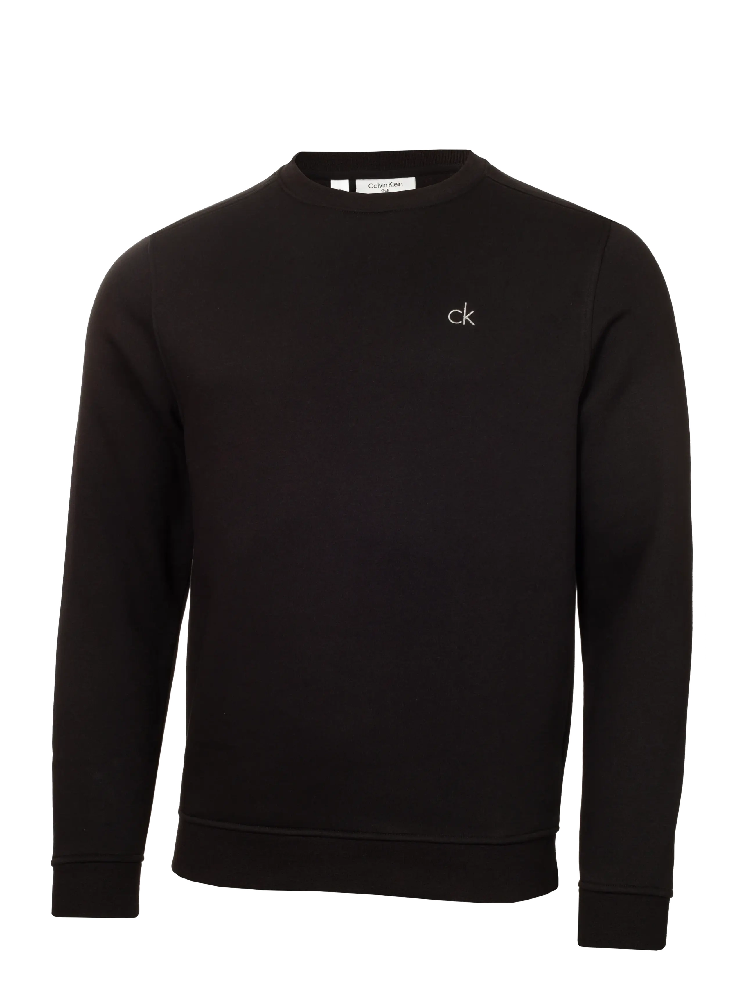 Calvin Klein Golf PLANET CREW SWEATSHIRT - Riided - BLACK / black