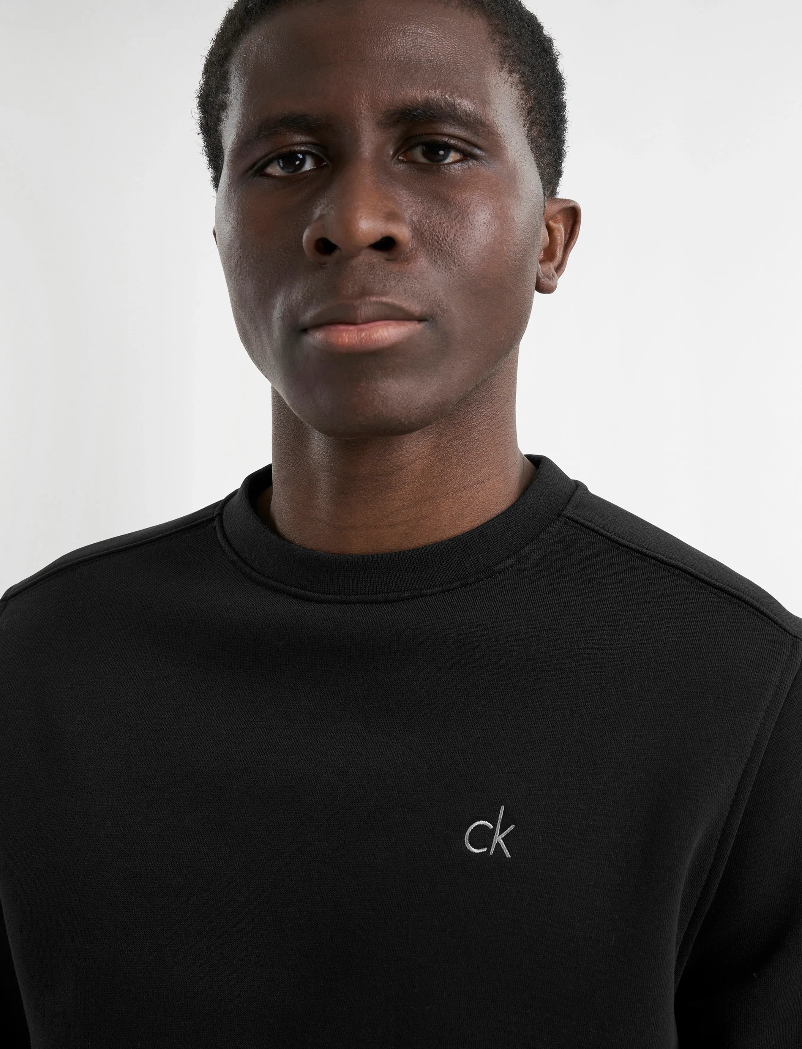 Calvin Klein Golf - PLANET CREW SWEATSHIRT - oberteile - black - 4