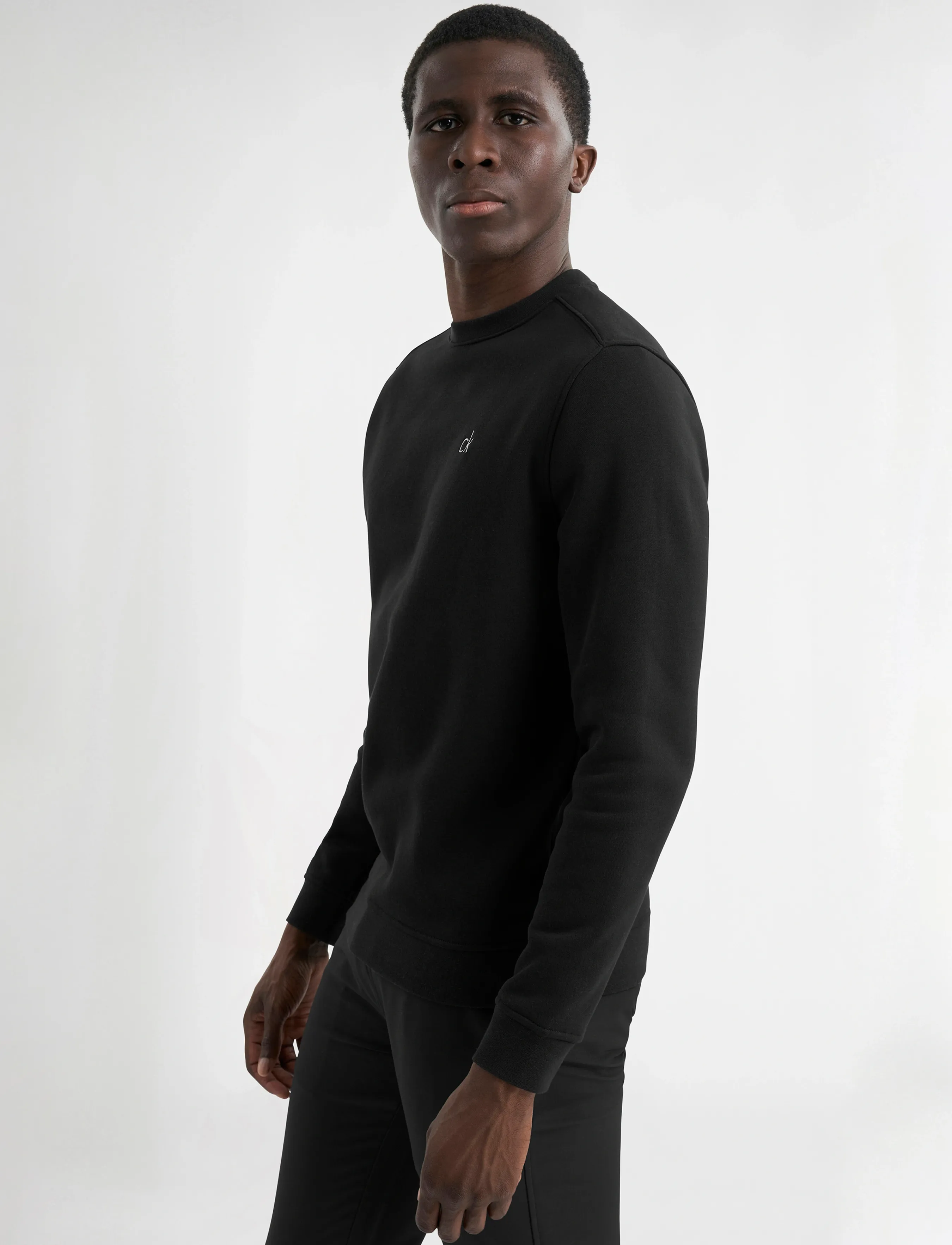 Calvin Klein Golf - PLANET CREW SWEATSHIRT - oberteile - black - 5