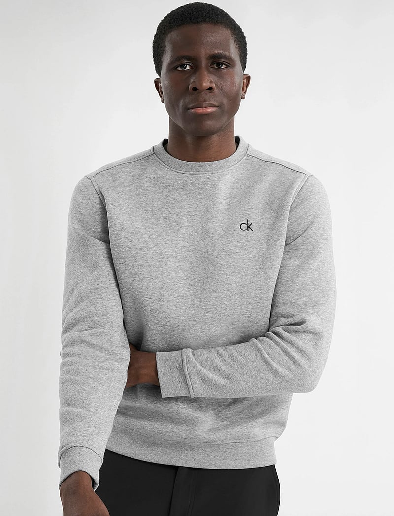 Calvin Klein Golf - PLANET CREW SWEATSHIRT - overdele - greymarl - 5