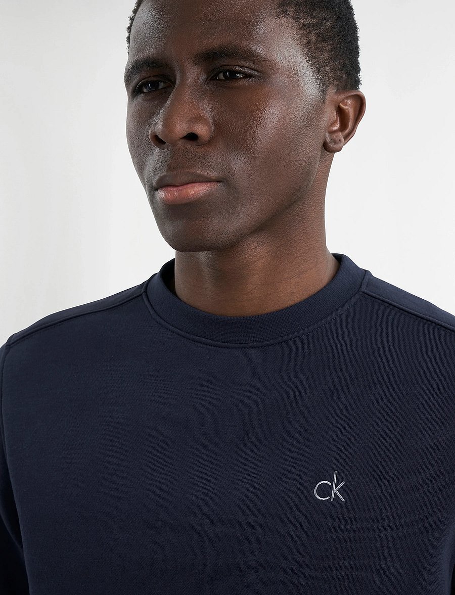 Calvin Klein Golf - PLANET CREW SWEATSHIRT - Överdelar - navy - 4