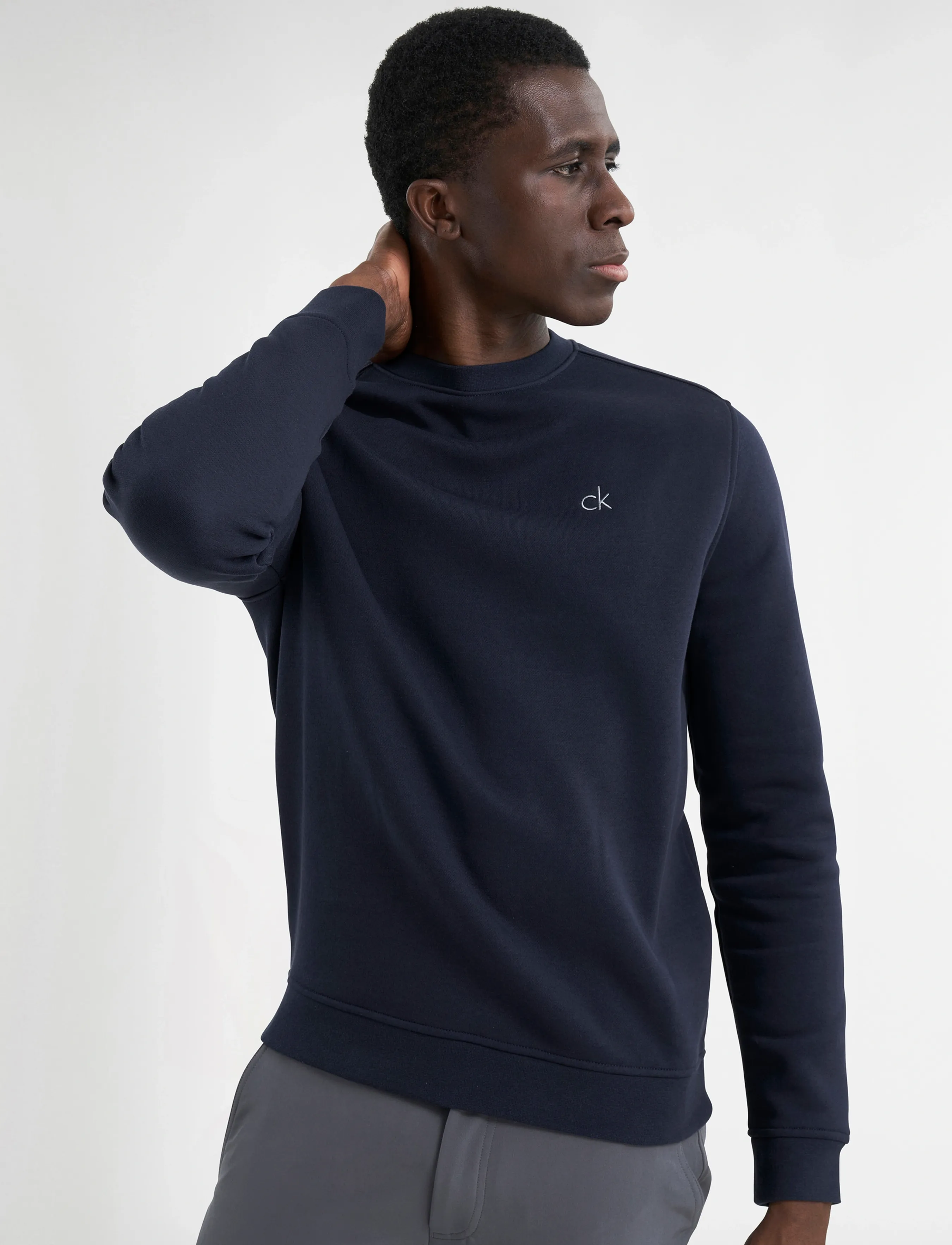 Calvin Klein Golf - PLANET CREW SWEATSHIRT - Överdelar - navy - 5