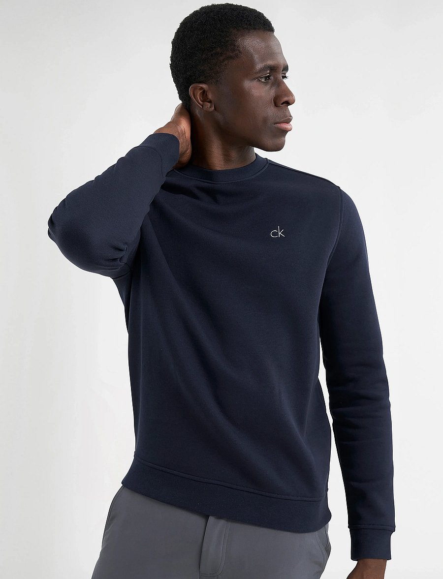 Calvin Klein Golf - PLANET CREW SWEATSHIRT - Överdelar - navy - 5