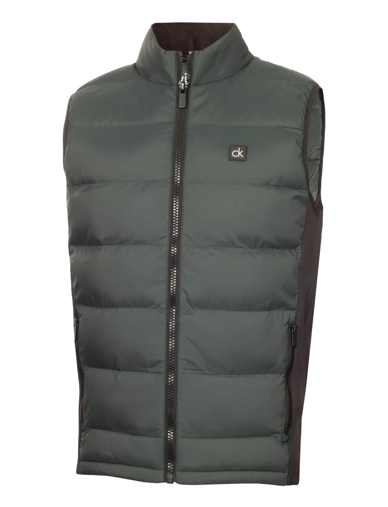 Calvin Klein Golf ATLANTIC GILET - Uus - EVERGRN / khaki/green