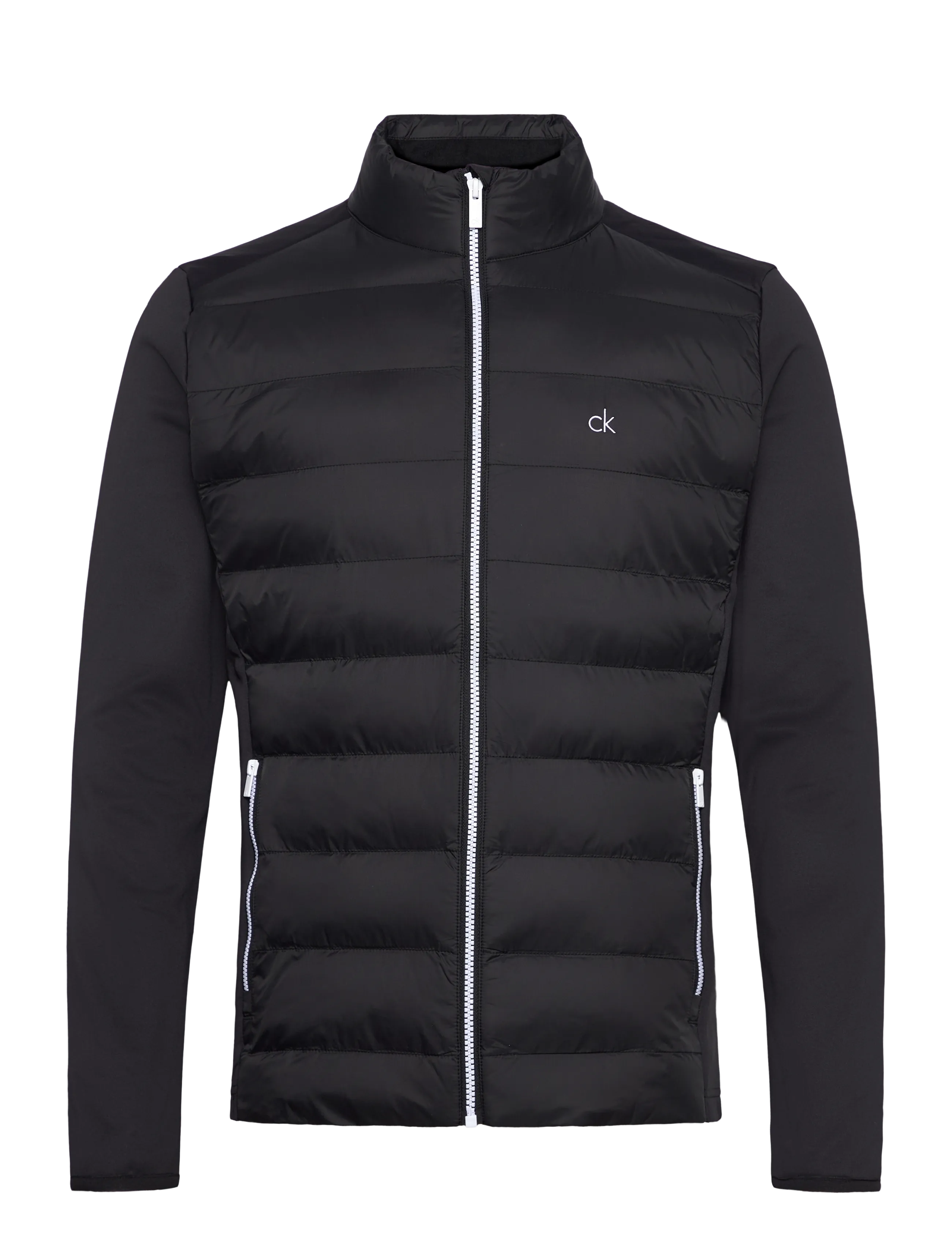 Calvin Klein Golf MAPLEWOOD HYBRID JACKET - Jackor - BLK-WHT / black