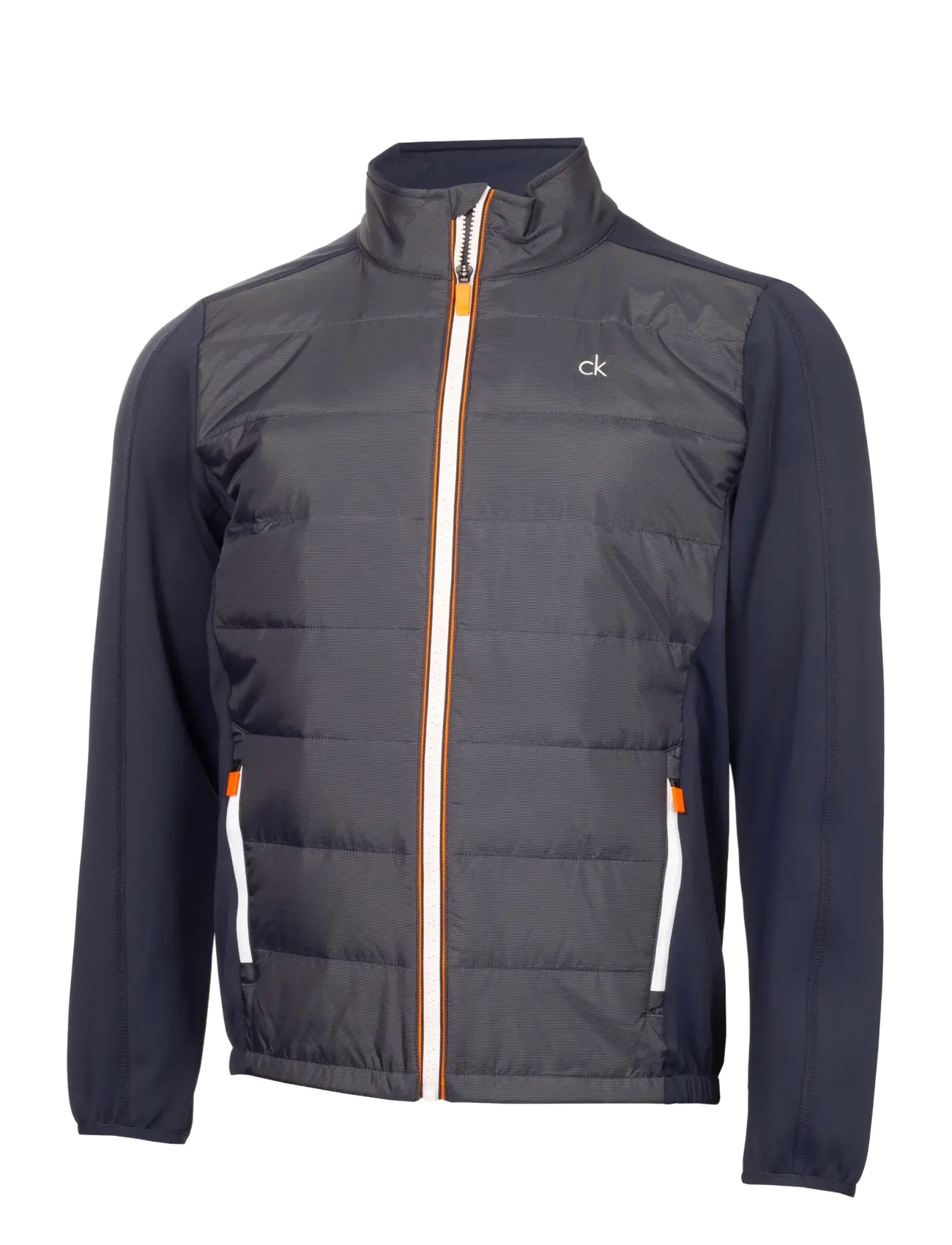 Calvin Klein Golf GREENPORT HYBRID JACKET - Riided - NAVY / navy