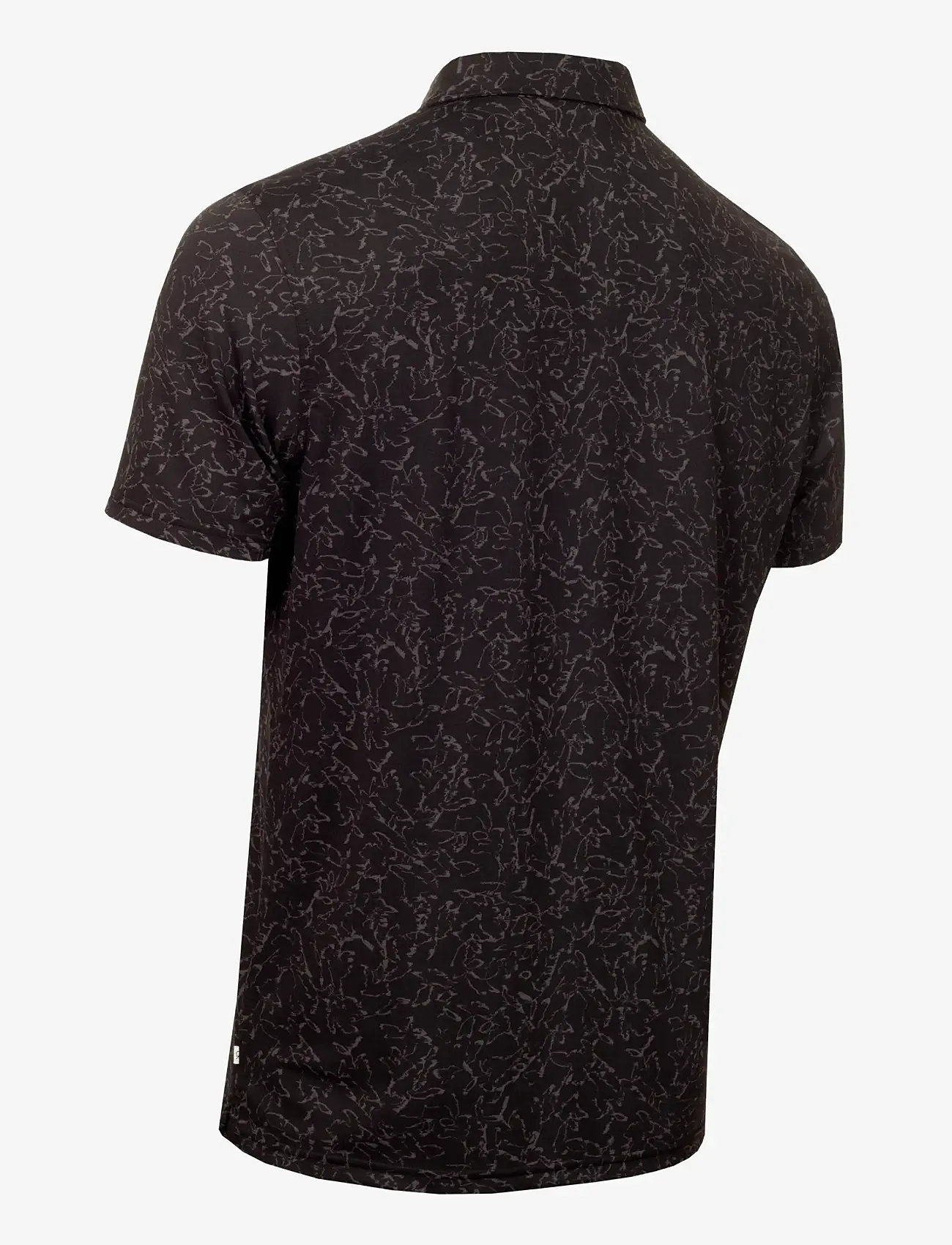 Calvin Klein Golf - SPRINGS PRINTED POLO - toppe & t-shirts - blk - 1