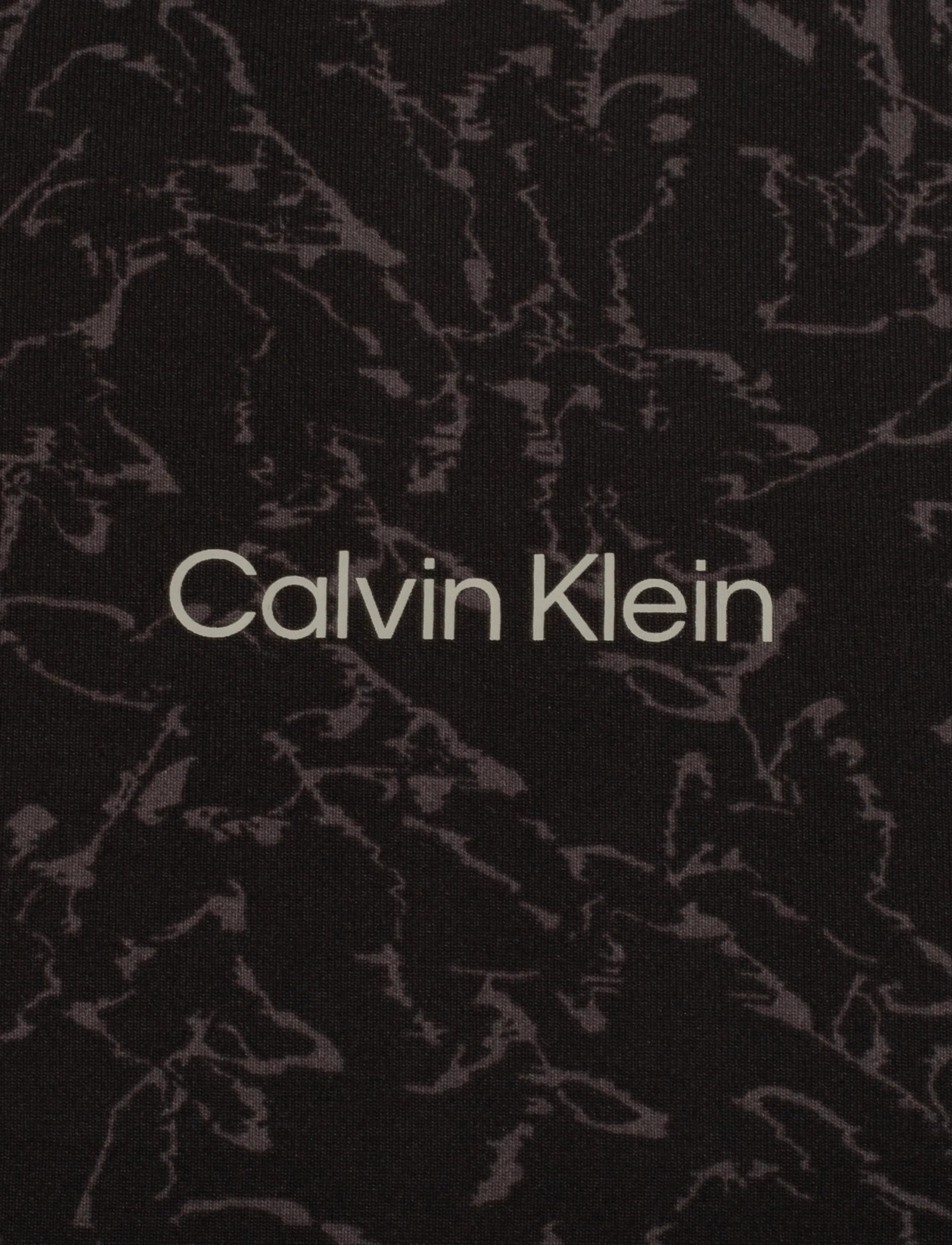 Calvin Klein Golf - SPRINGS PRINTED POLO - topi un t-krekli - blk - 3