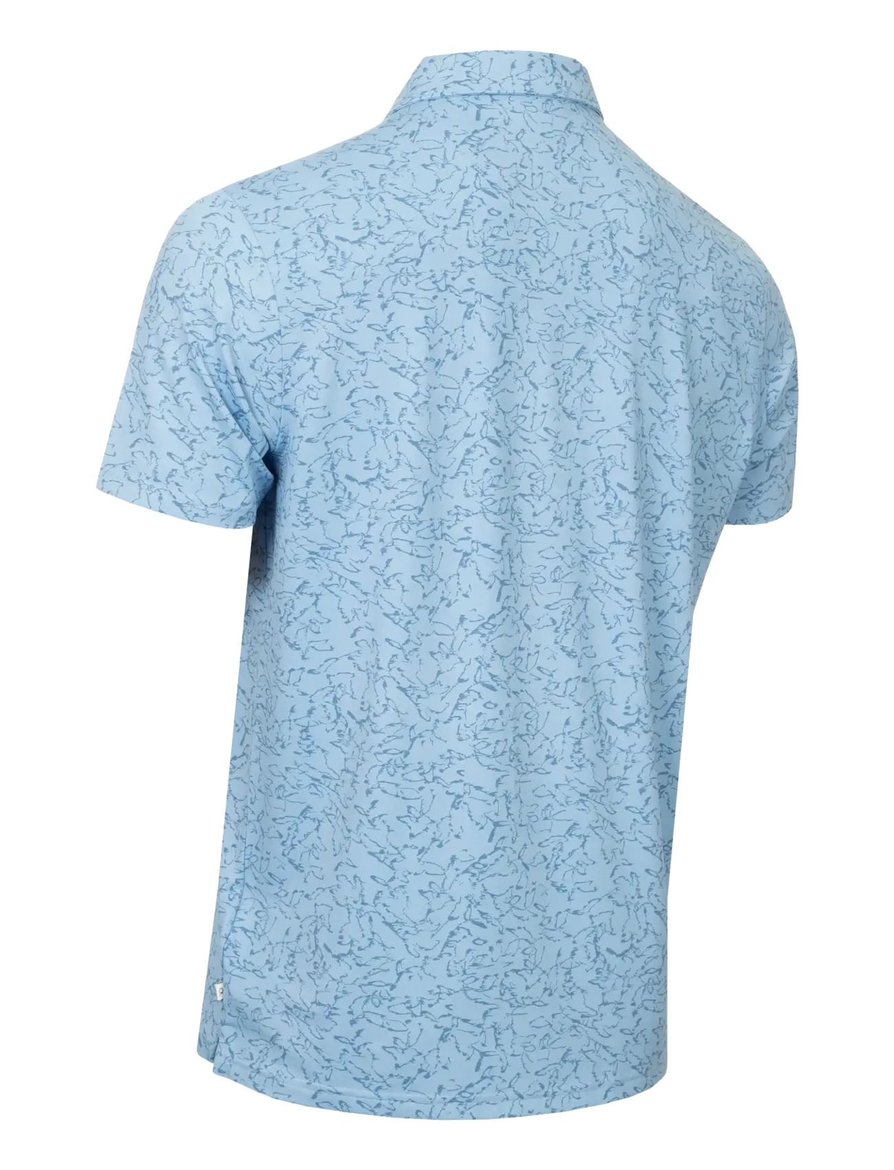 Calvin Klein Golf - SPRINGS PRINTED POLO - kortærmede poloer - dstblu - 1