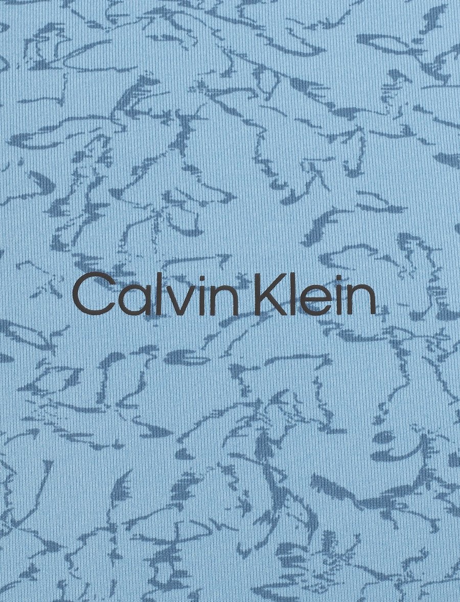 Calvin Klein Golf - SPRINGS PRINTED POLO - toppe & t-shirts - dstblu - 3