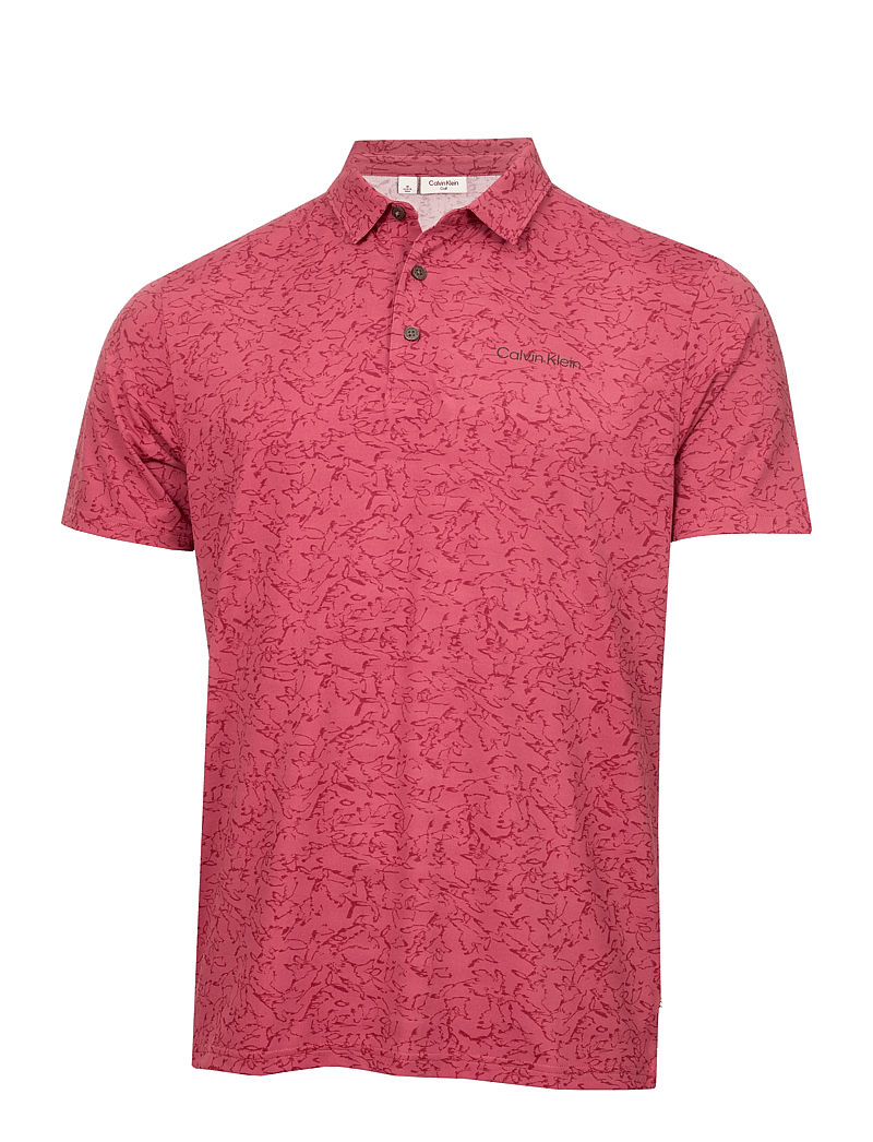 Calvin Klein Golf - SPRINGS PRINTED POLO - toppar & t-shirts - mve - 0