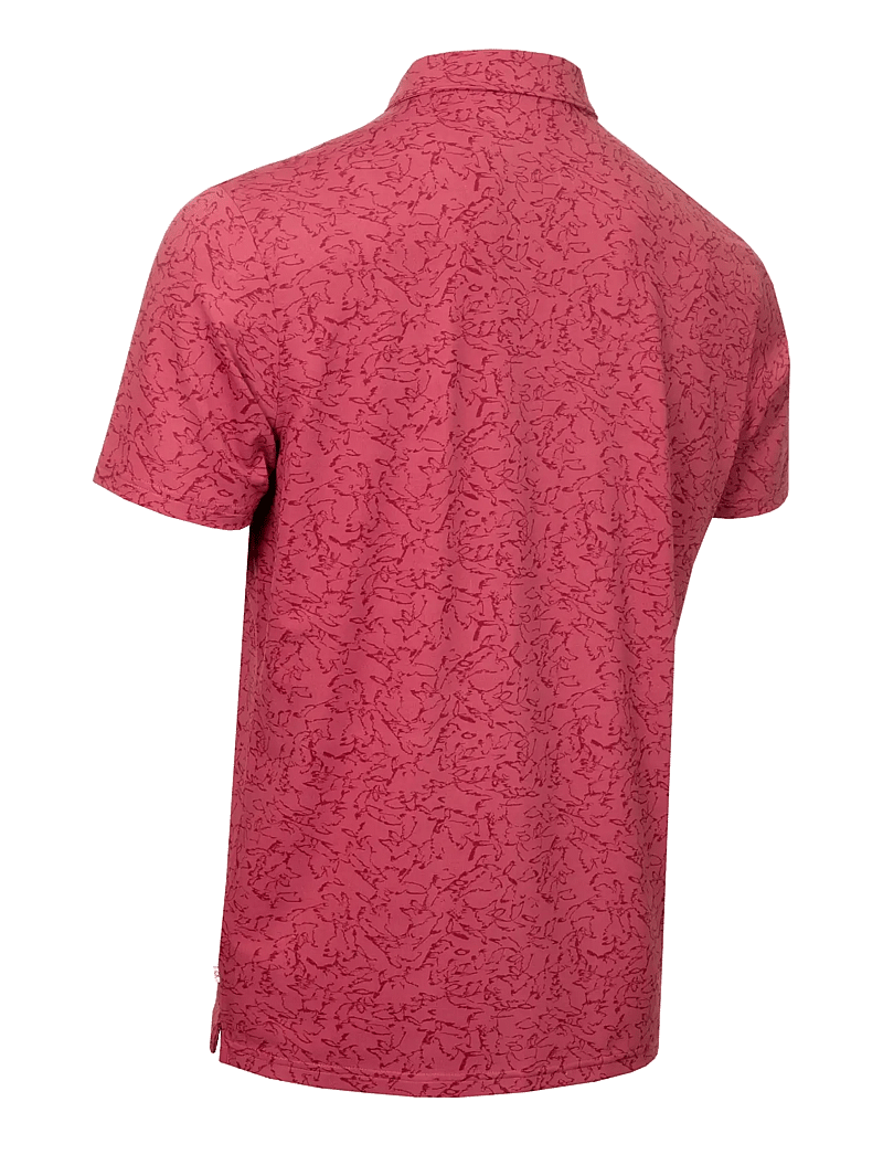 Calvin Klein Golf - SPRINGS PRINTED POLO - toppar & t-shirts - mve - 1