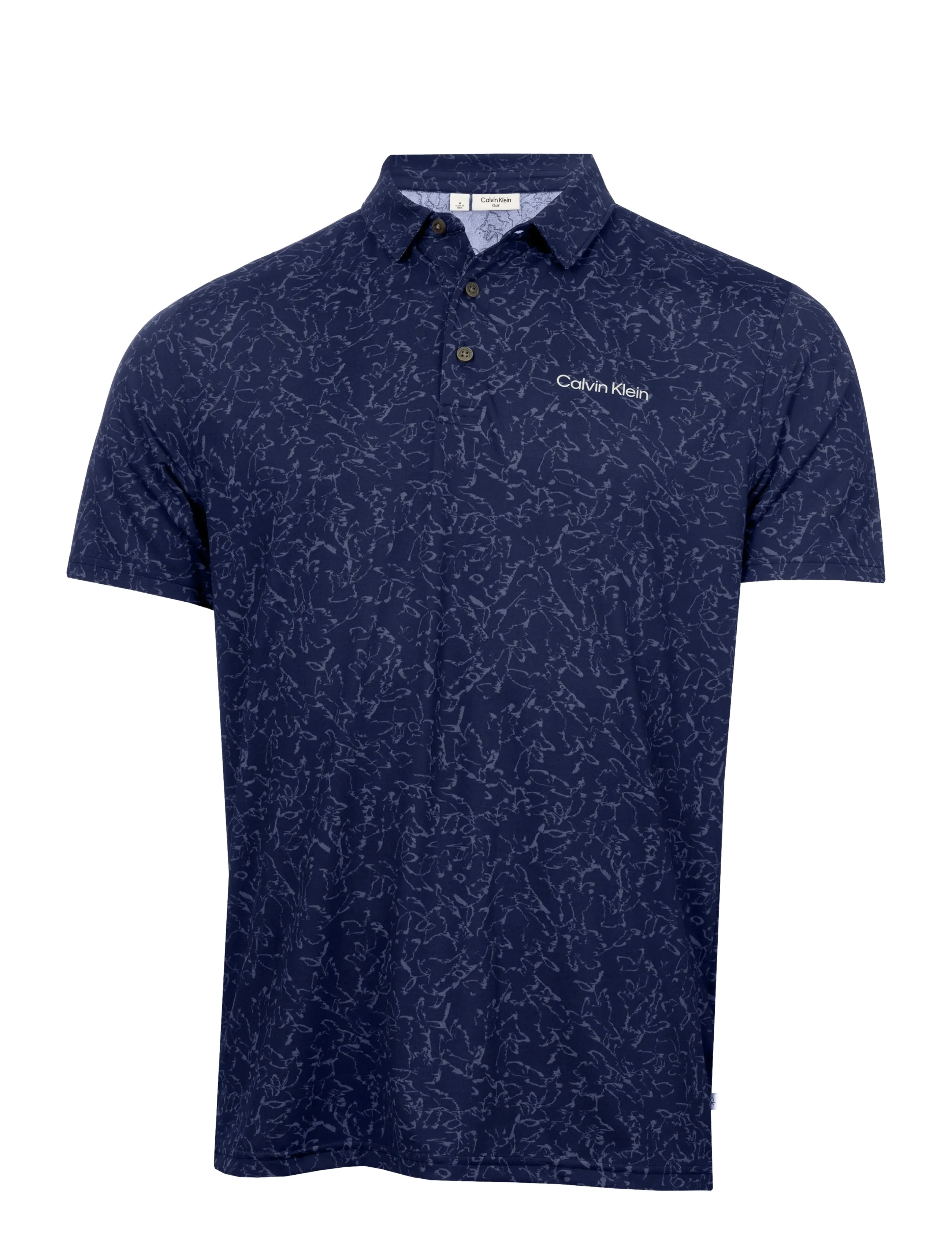 Calvin Klein Golf SPRINGS PRINTED POLO - Golf - NVY / navy