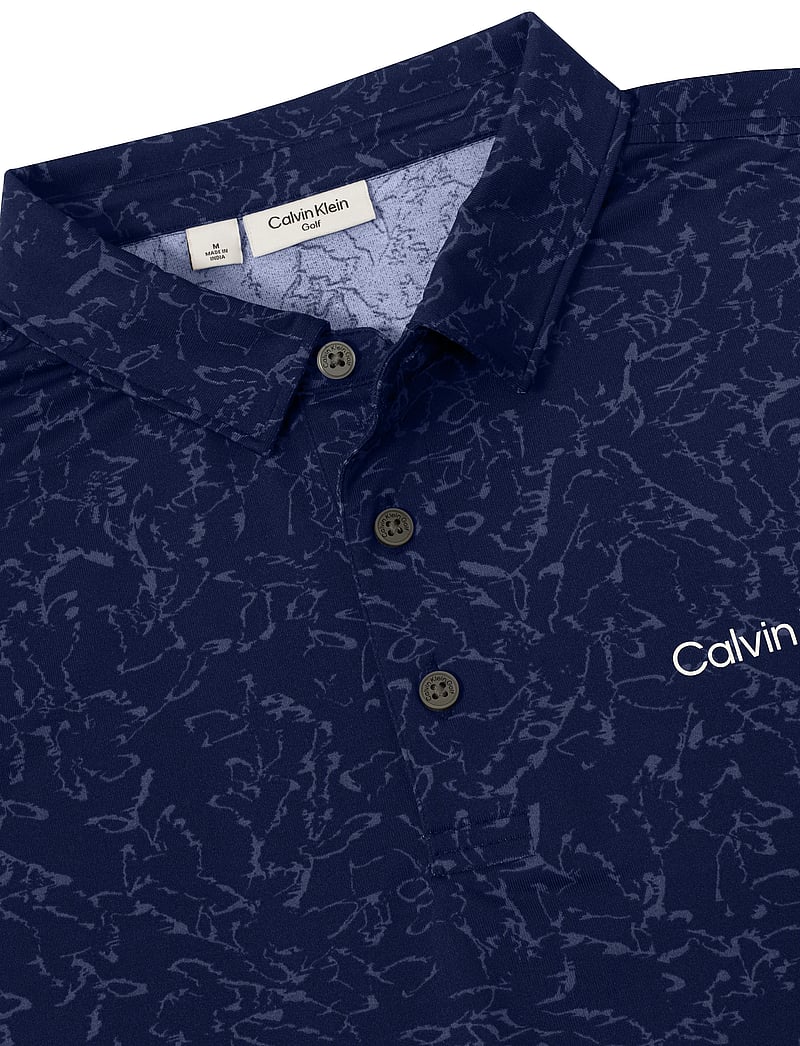 Calvin Klein Golf - SPRINGS PRINTED POLO - oberteile & t-shirts - nvy - 2
