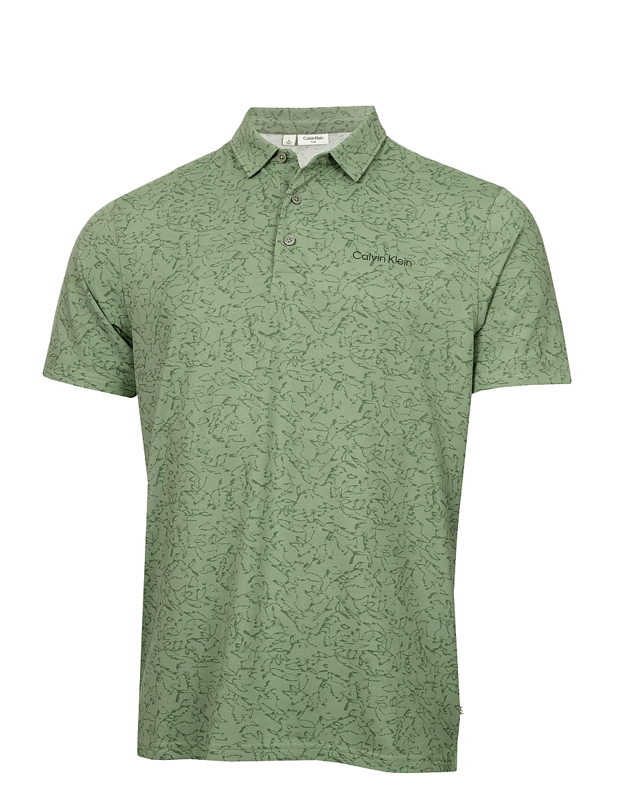 Calvin Klein Golf - SPRINGS PRINTED POLO - palaidinės ir marškinėliai - sge - 0