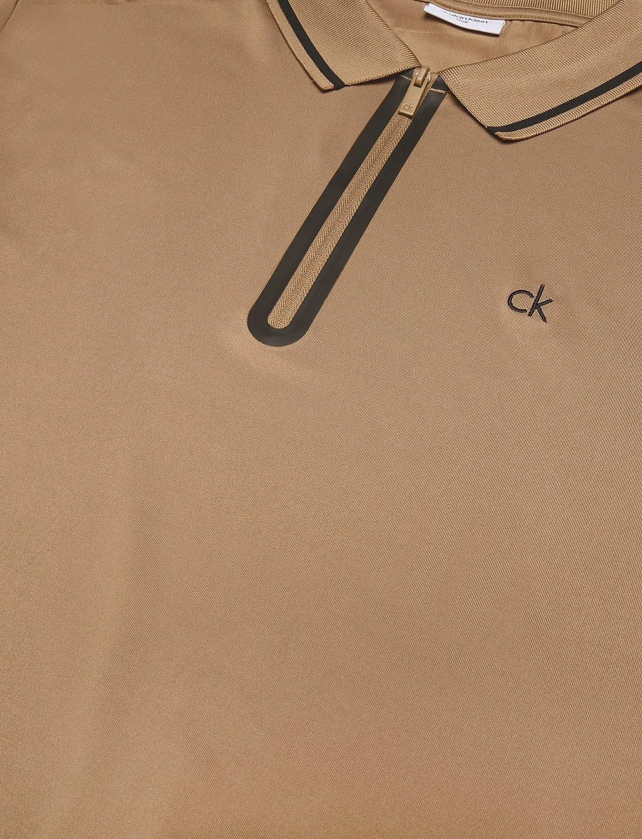 Calvin Klein Golf - WINFIELD ZIP NECK POLO - oberteile & t-shirts - bct - 2