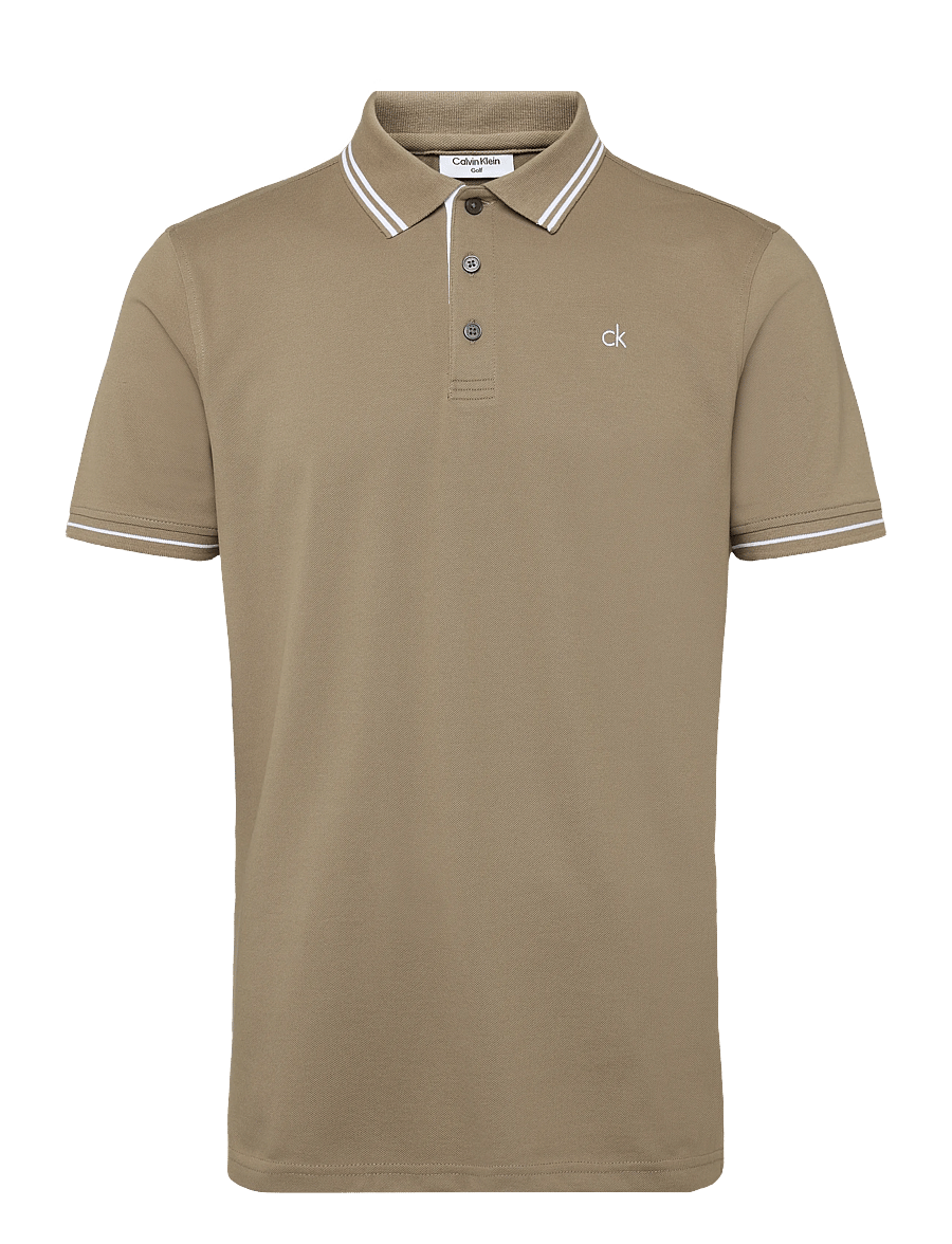Calvin Klein Golf - ARCHER PIQUE POLO - oberteile & t-shirts - bct - 0
