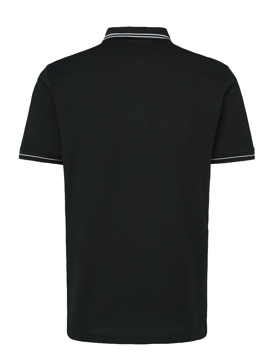 Calvin Klein Golf - ARCHER PIQUE POLO - oberteile & t-shirts - blk - 1