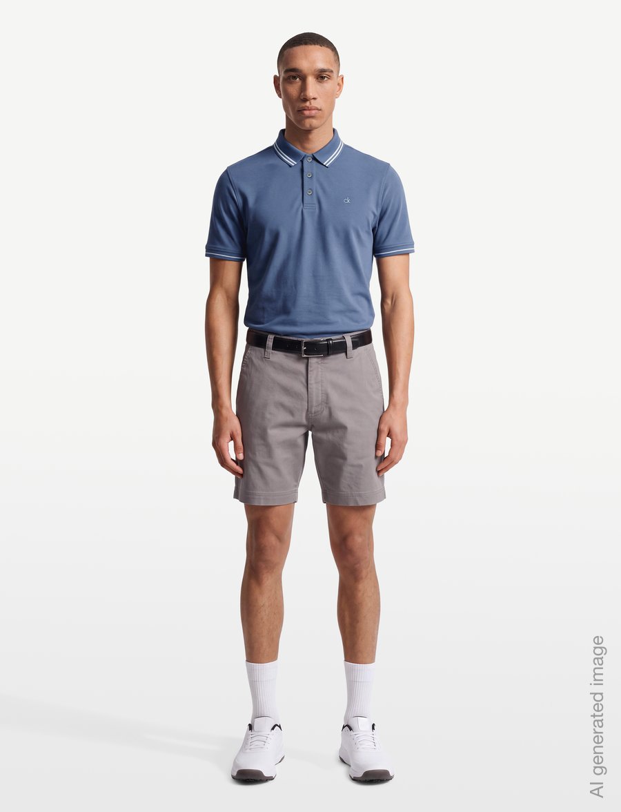 Calvin Klein Golf - ARCHER PIQUE POLO - alussärgid ja t-särgid - dnmblu - 0