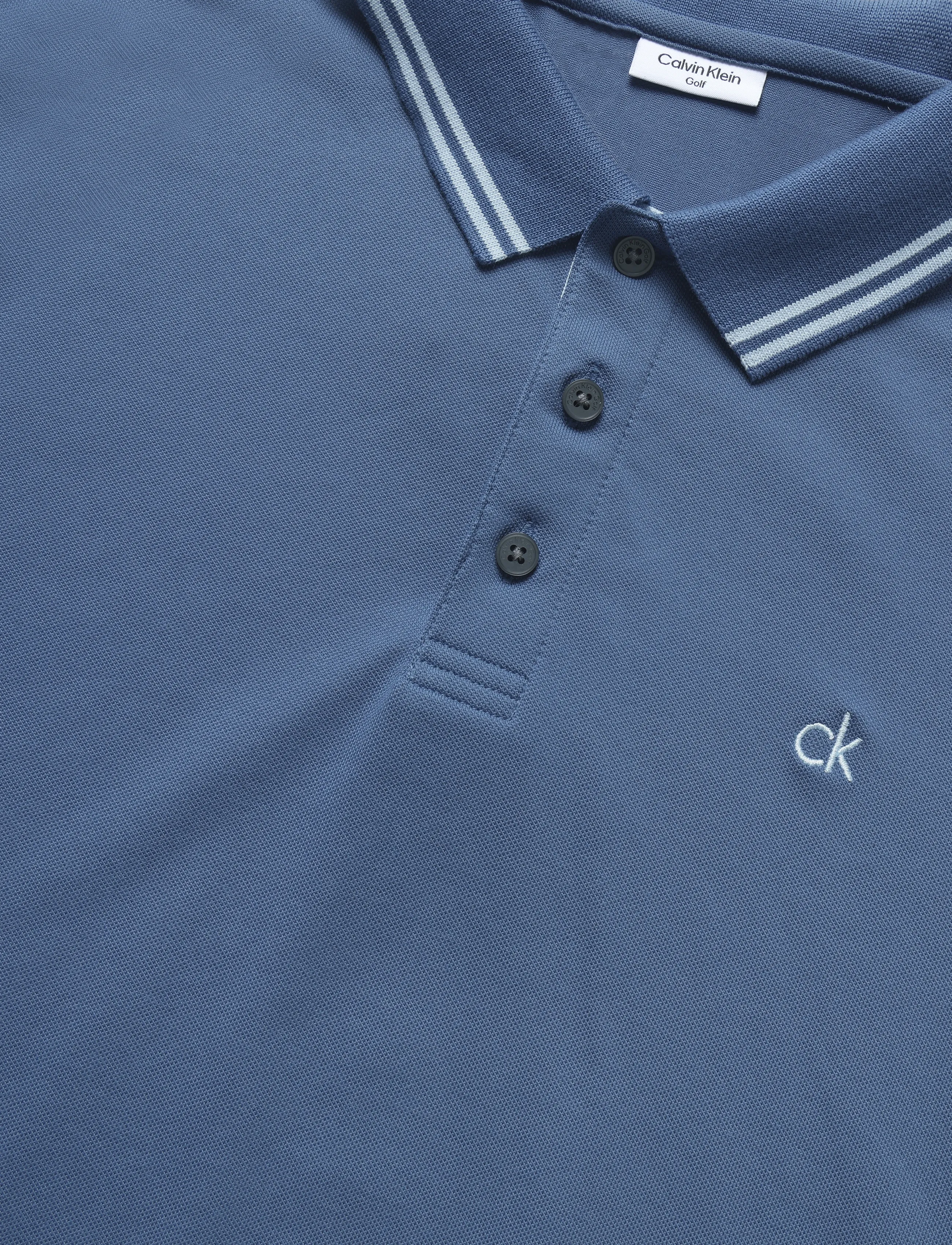 Calvin Klein Golf - ARCHER PIQUE POLO - oberteile & t-shirts - dnmblu - 2