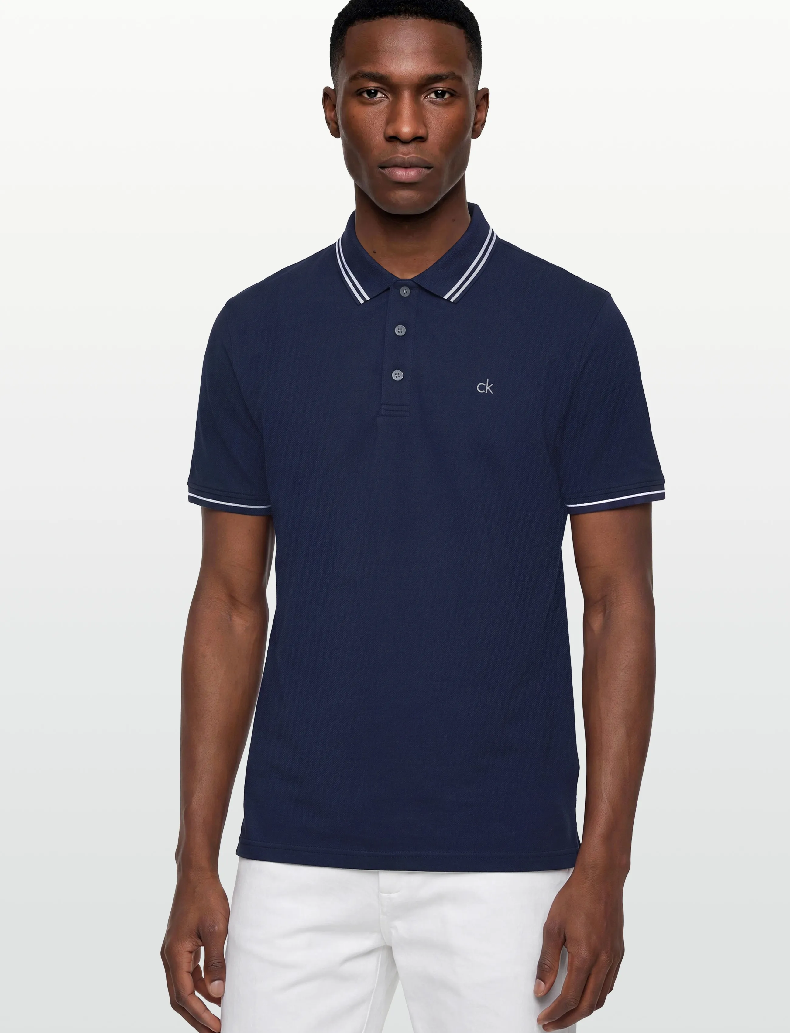 Calvin Klein Golf - ARCHER PIQUE POLO - kortærmede poloer - nvy - 3