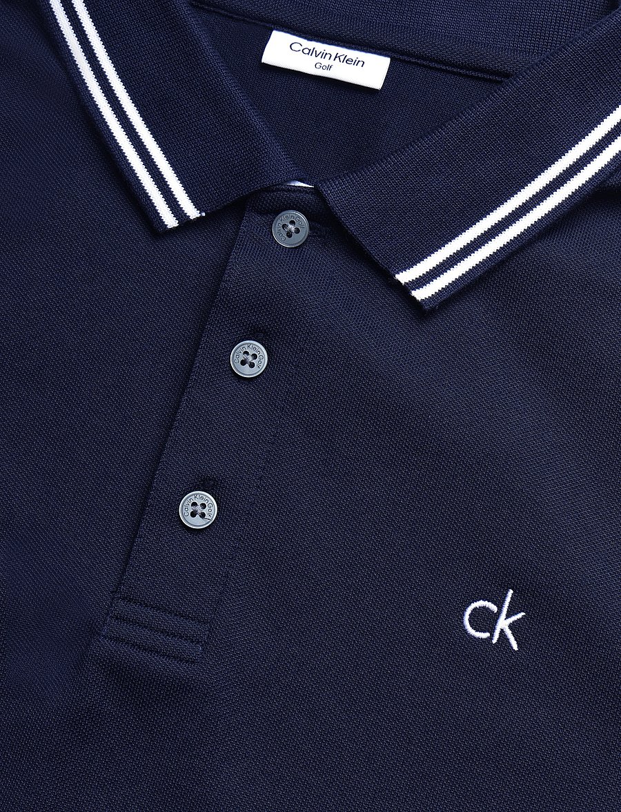 Calvin Klein Golf - ARCHER PIQUE POLO - oberteile & t-shirts - nvy - 2