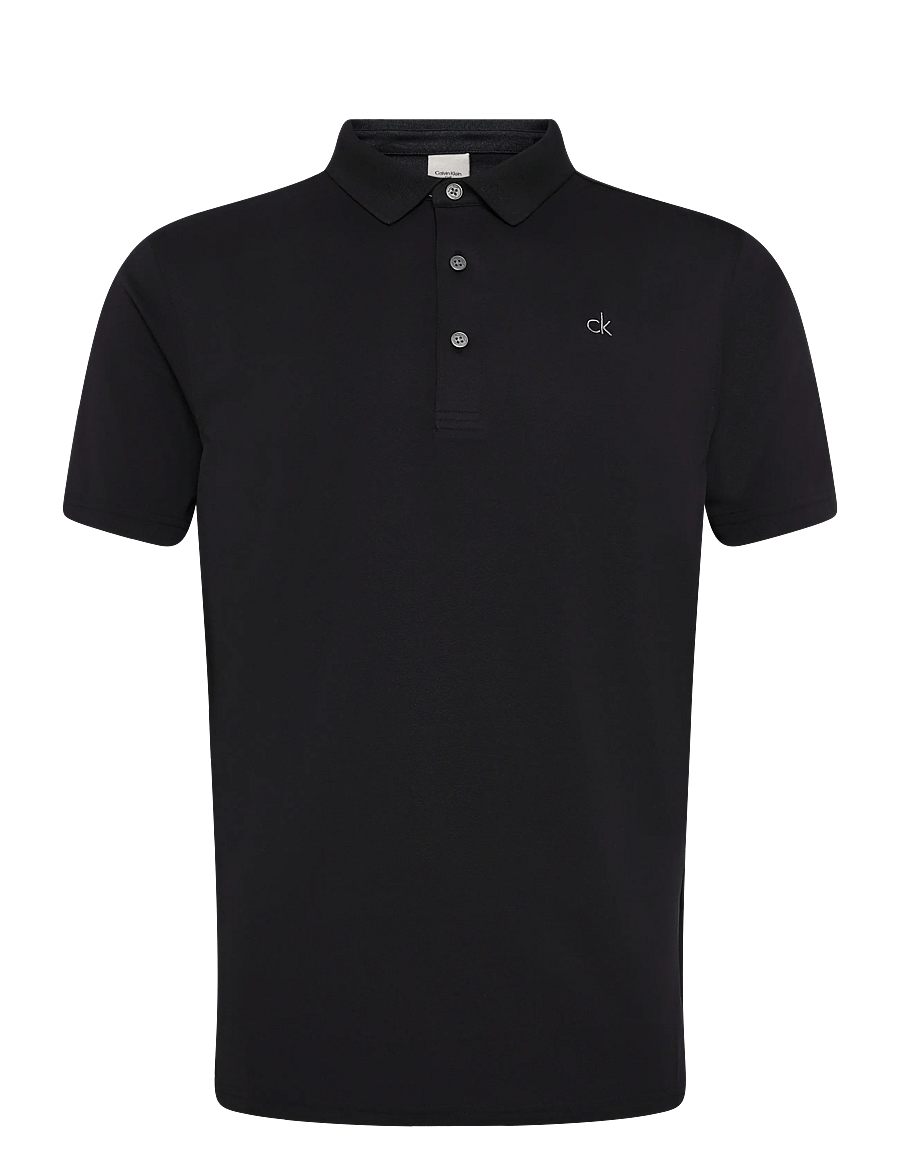 Calvin Klein Golf - METRO LIQUID TOUCH POLO - toppe & t-shirts - blk - 1