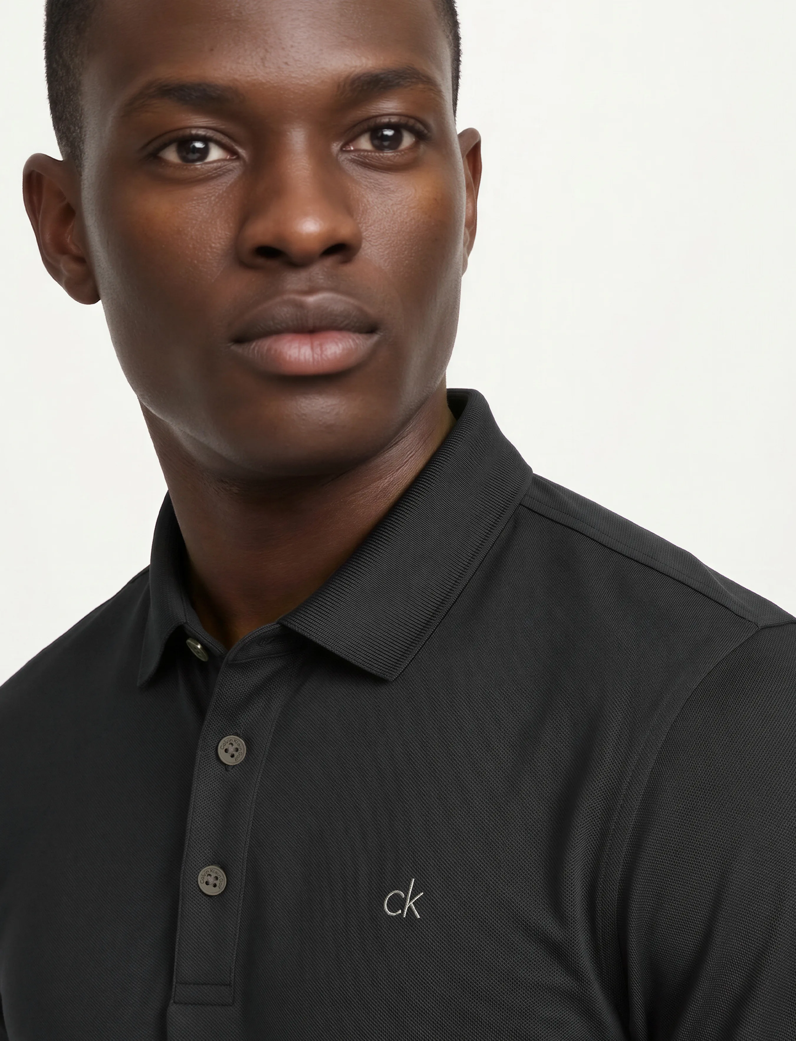 Calvin Klein Golf - METRO LIQUID TOUCH POLO - alussärgid ja t-särgid - blk - 5
