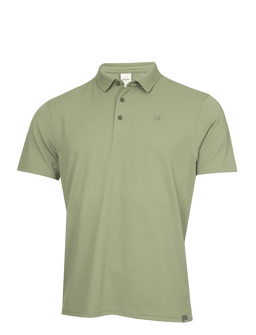 Calvin Klein Golf - METRO LIQUID TOUCH POLO - oberteile & t-shirts - mos - 0