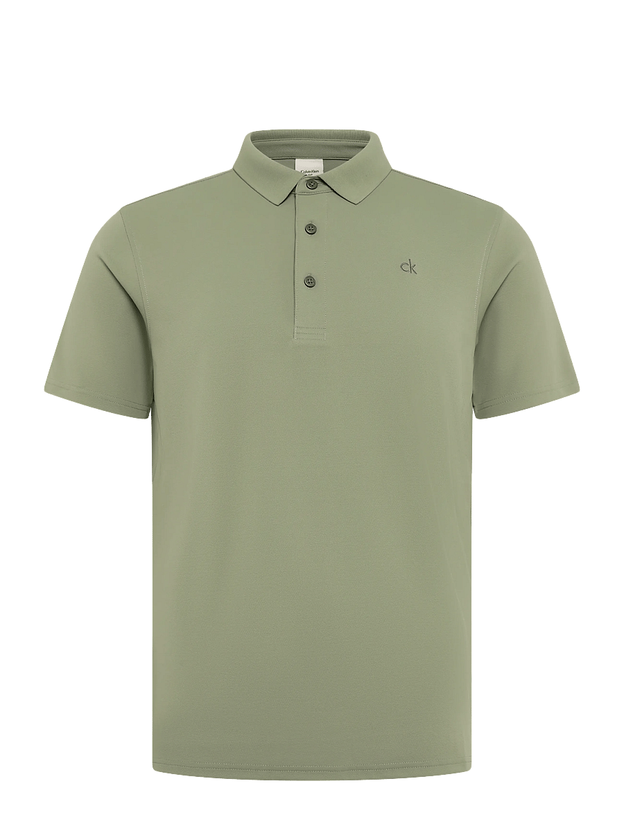 Calvin Klein Golf - METRO LIQUID TOUCH POLO - toppe & t-shirts - mos - 1