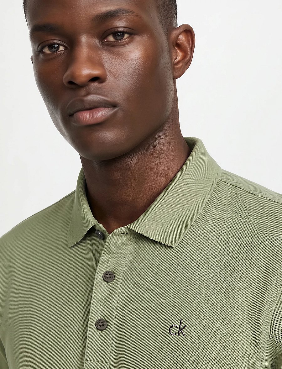 Calvin Klein Golf - METRO LIQUID TOUCH POLO - oberteile & t-shirts - mos - 3