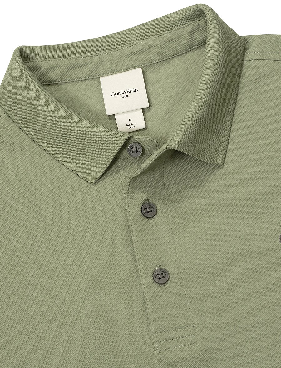 Calvin Klein Golf - METRO LIQUID TOUCH POLO - oberteile & t-shirts - mos - 5