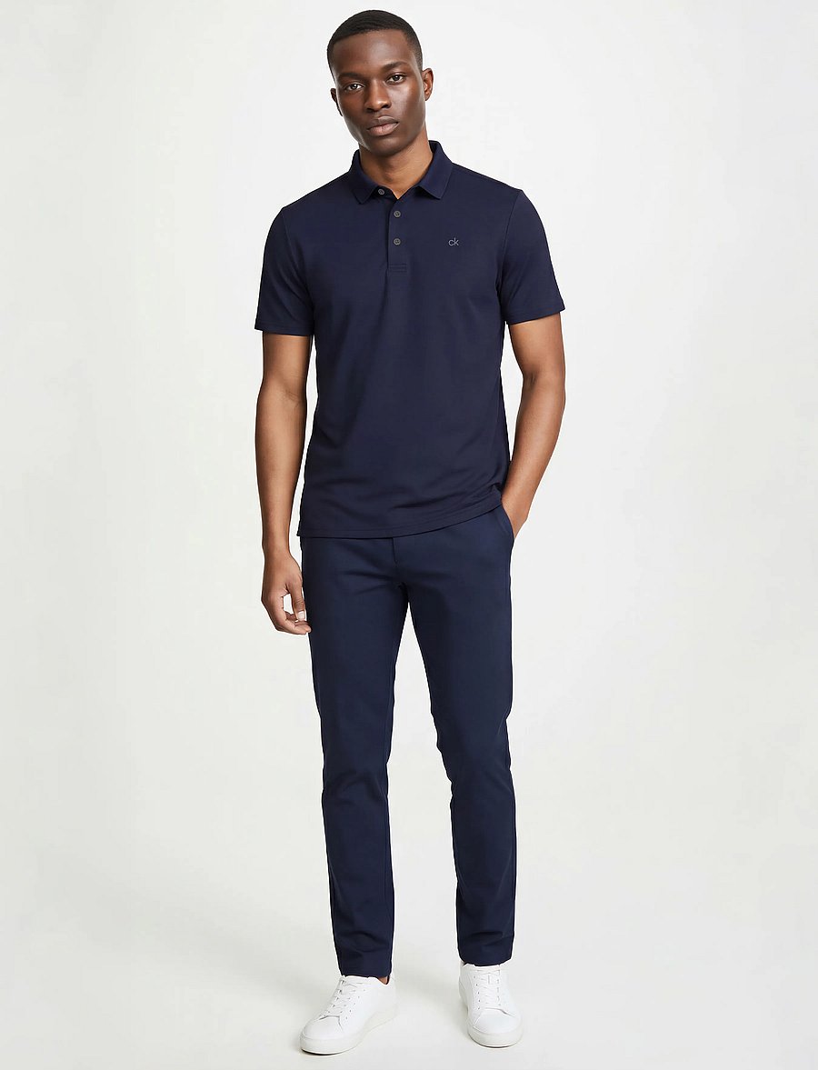 Calvin Klein Golf - METRO LIQUID TOUCH POLO - toppe & t-shirts - nvy - 3