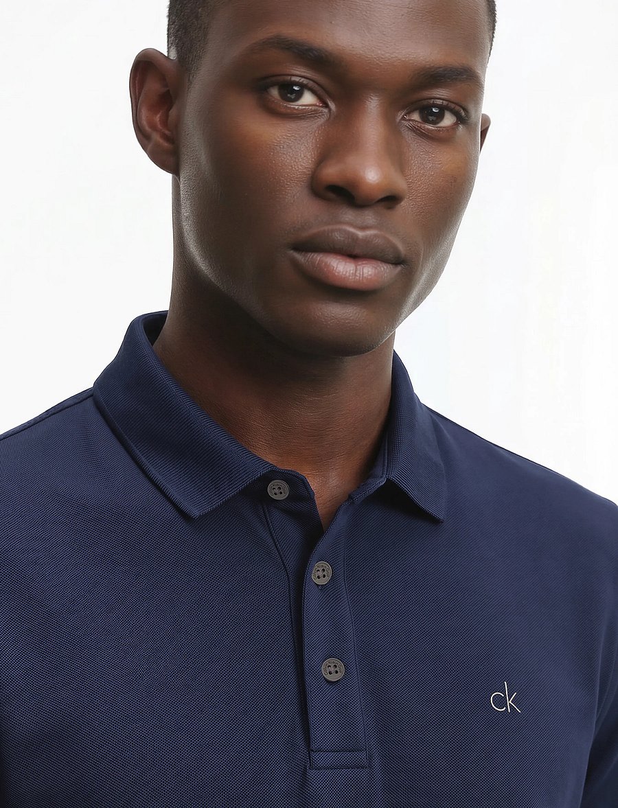 Calvin Klein Golf - METRO LIQUID TOUCH POLO - toppe & t-shirts - nvy - 4