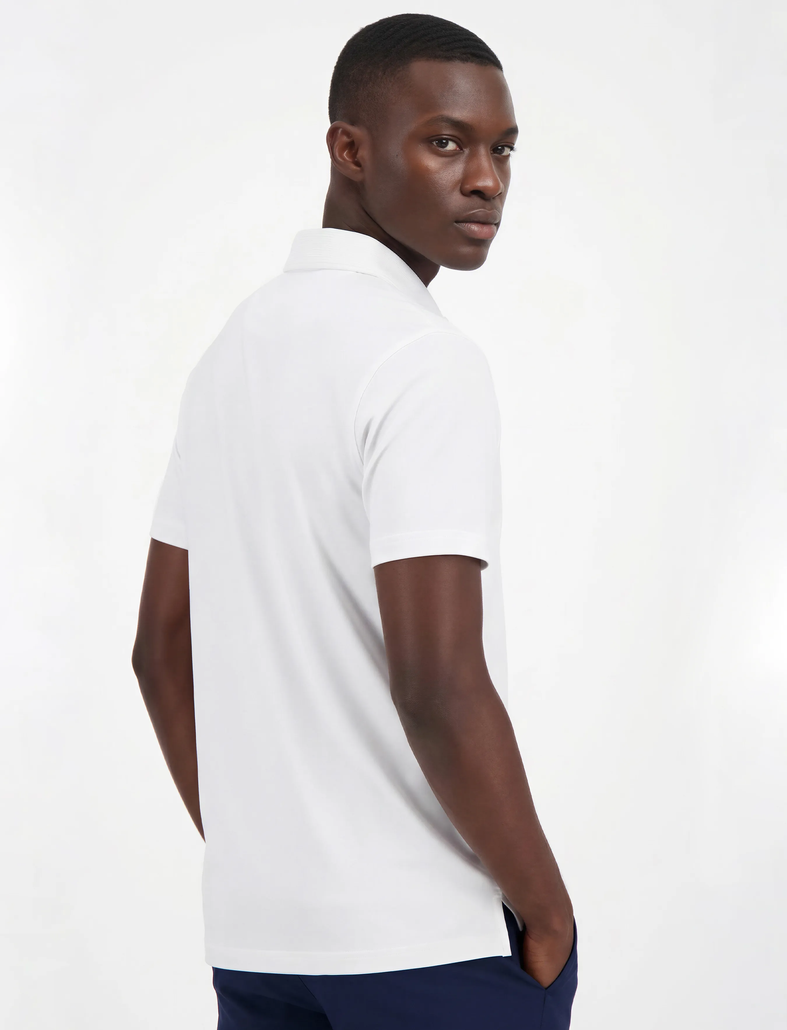 Calvin Klein Golf - METRO LIQUID TOUCH POLO - wht - 3
