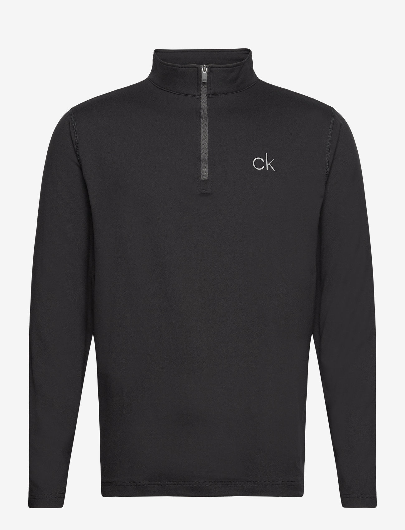 Calvin Klein Golf - NEWPORT HALF ZIP - fleece og mellemlag - black - 1