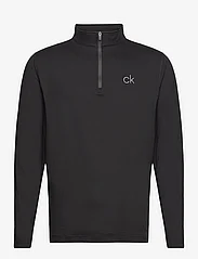 Calvin Klein Golf - NEWPORT HALF ZIP - teddy sweaters - black - 0