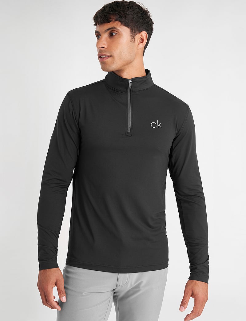 Calvin Klein Golf - NEWPORT HALF ZIP - fleece og mellemlag - black - 5