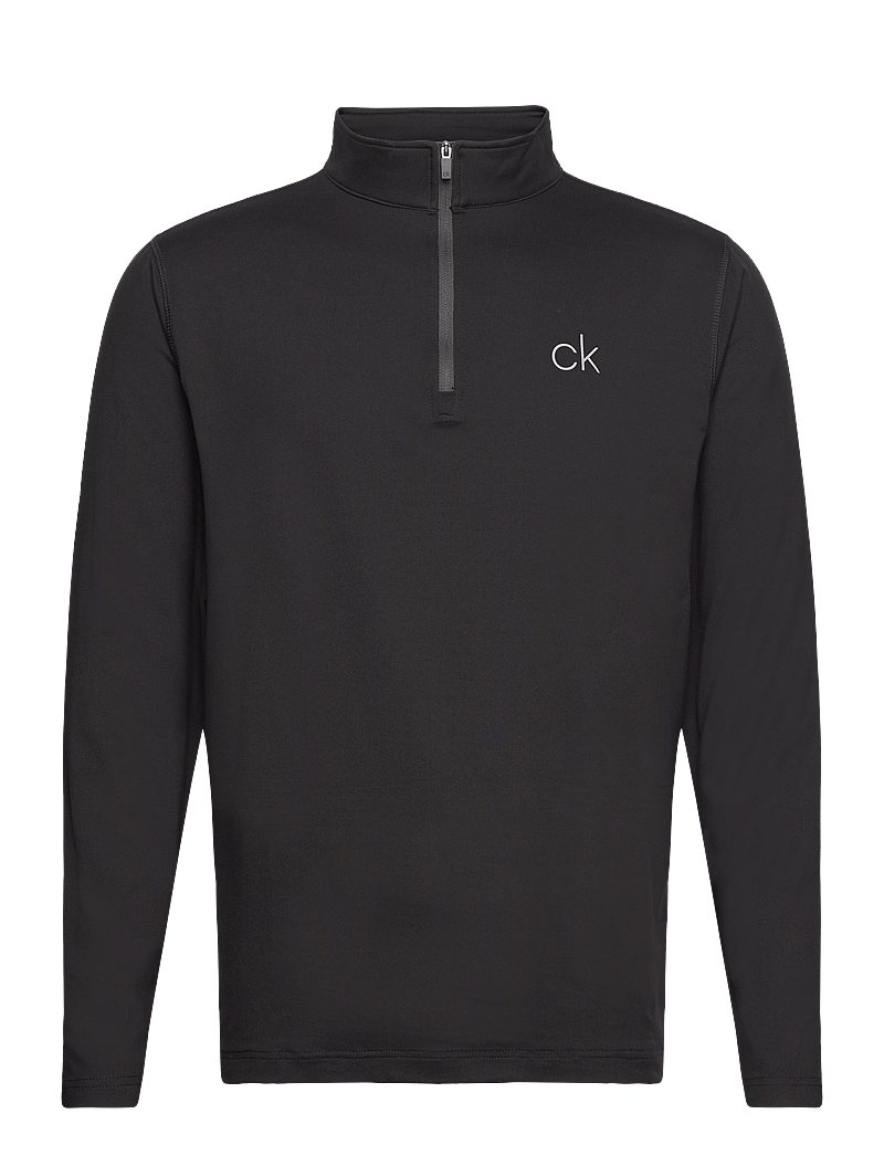 Calvin Klein Golf - NEWPORT HALF ZIP - fleece & midlayer - black - 1