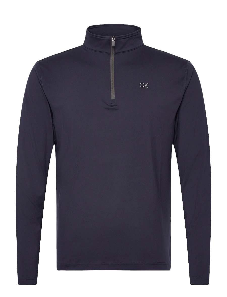 Calvin Klein Golf - NEWPORT HALF ZIP - flisiniai ir viršutiniai drabužiai - navy - 0