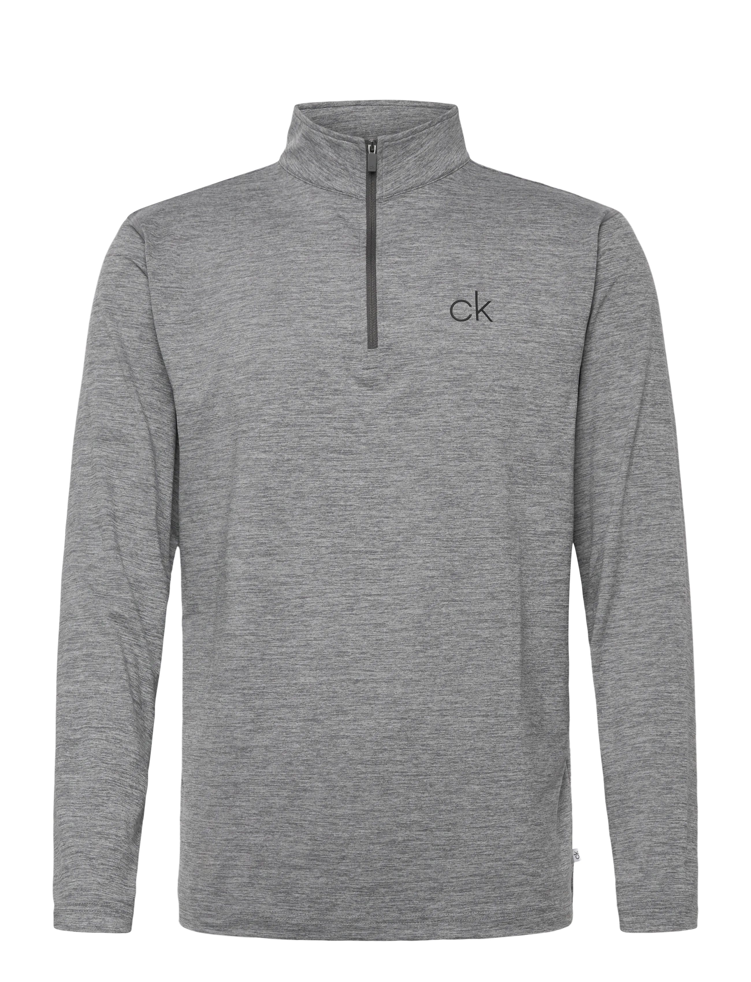 Calvin Klein Golf NEWPORT HALF ZIP - Underställ - SILVER / grey