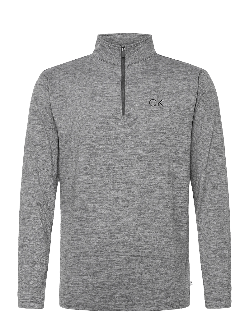 Calvin Klein Golf - NEWPORT HALF ZIP - kampsunid ja vahekihid - silver - 0