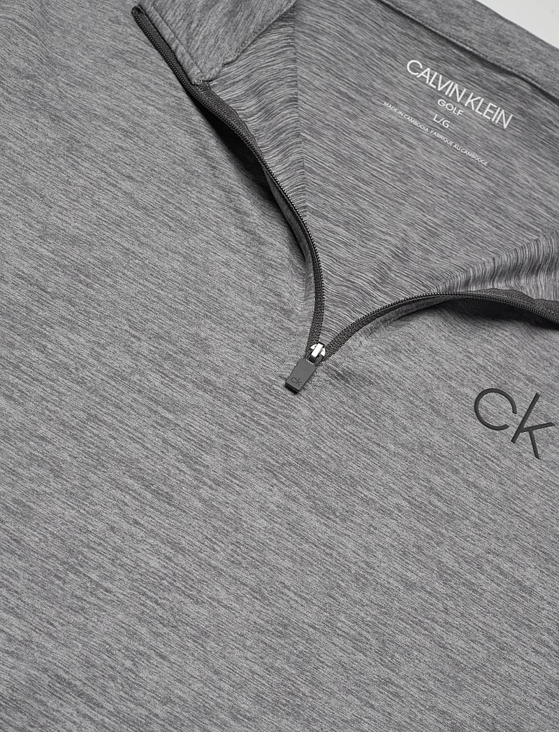 Calvin Klein Golf - NEWPORT HALF ZIP - kampsunid ja vahekihid - silver - 2