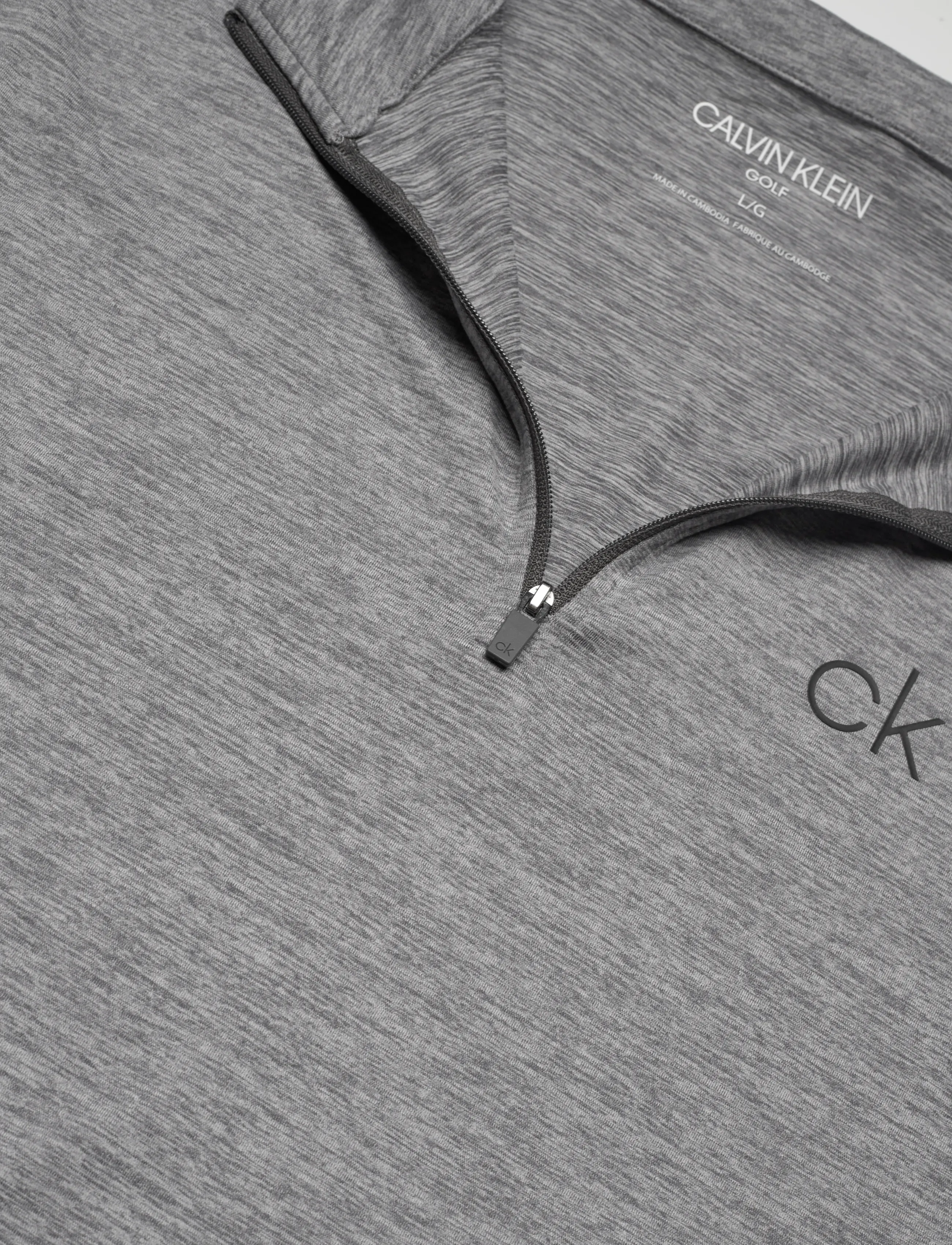 Calvin Klein Golf - NEWPORT HALF ZIP - fleece - silver - 2