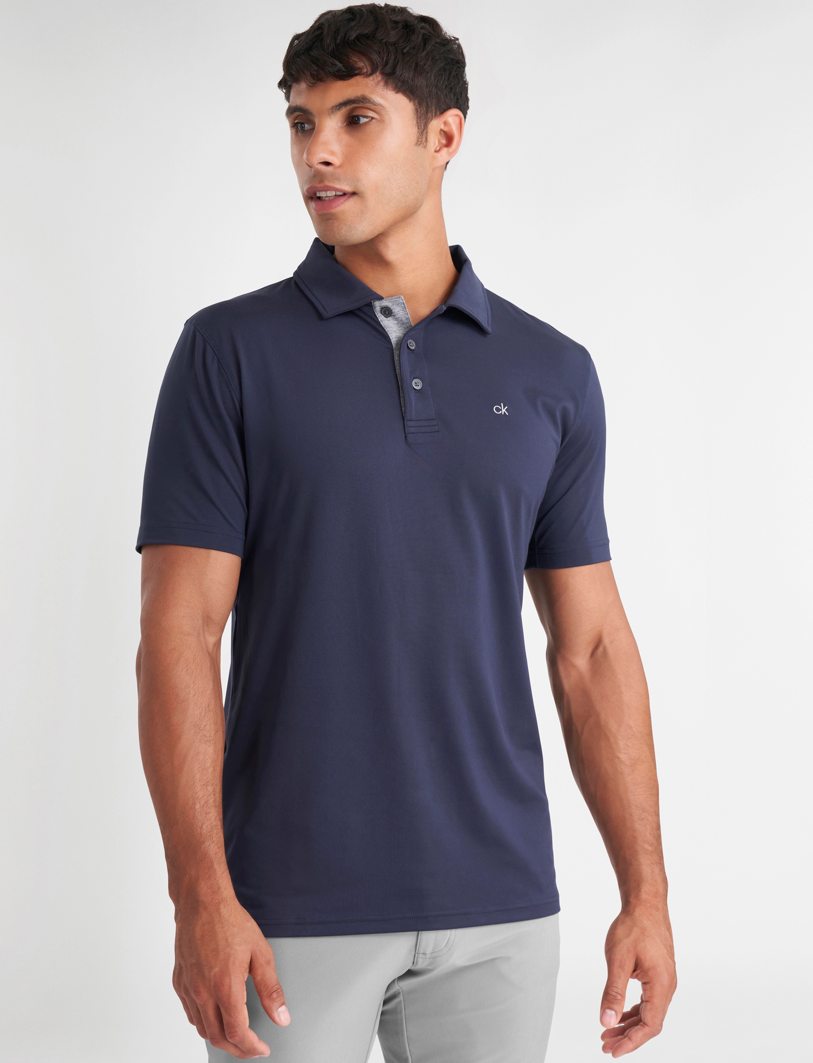 Calvin Klein Golf NEWPORT POLO - Poloshirts - NAVY / navy