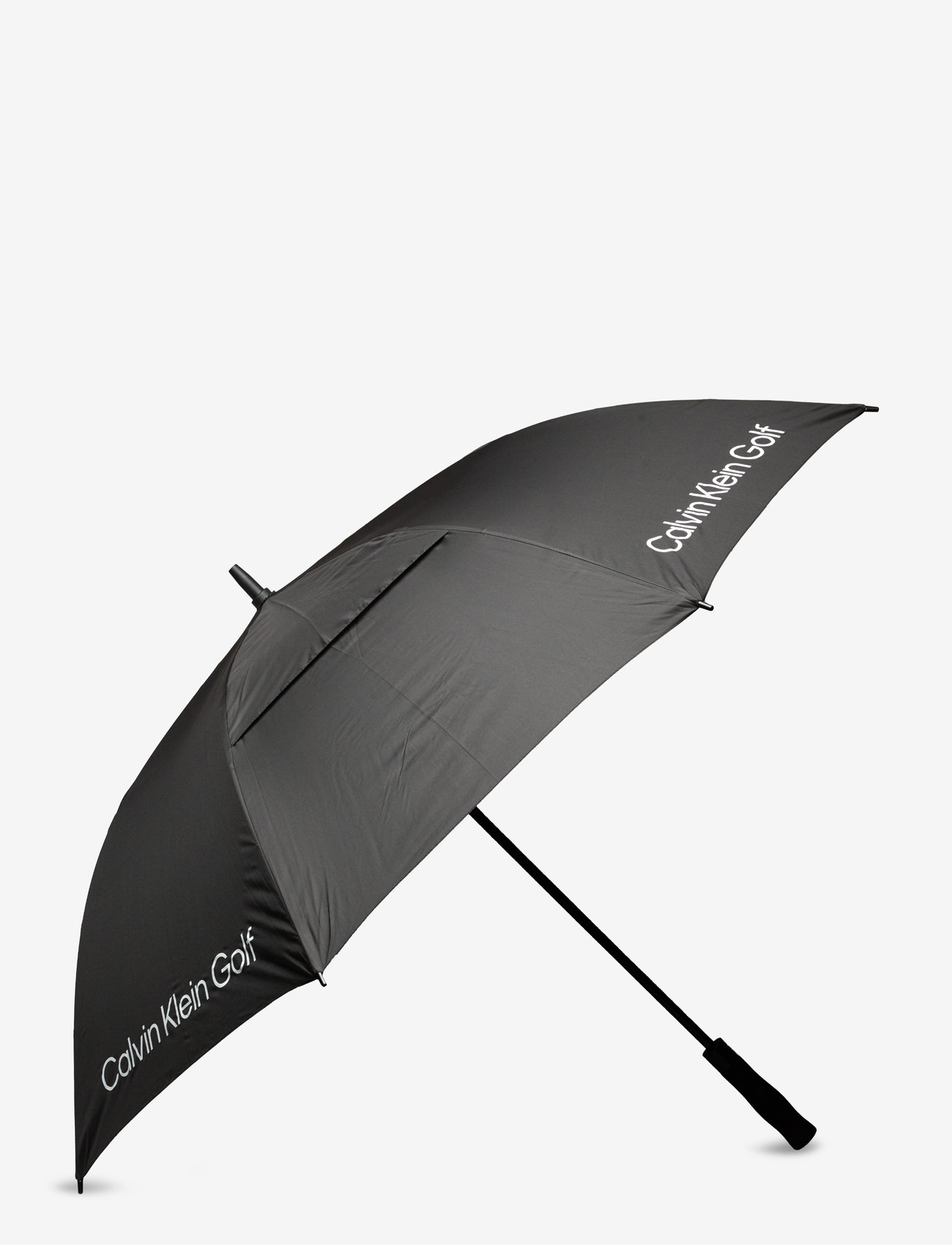 Calvin Klein Golf - SOLID COLOUR VENTED UMBRELLA - laveste priser - black - 0